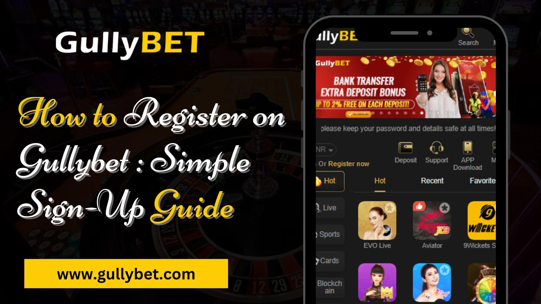 How to Register on Gullybet : Simple Sign-Up Guide