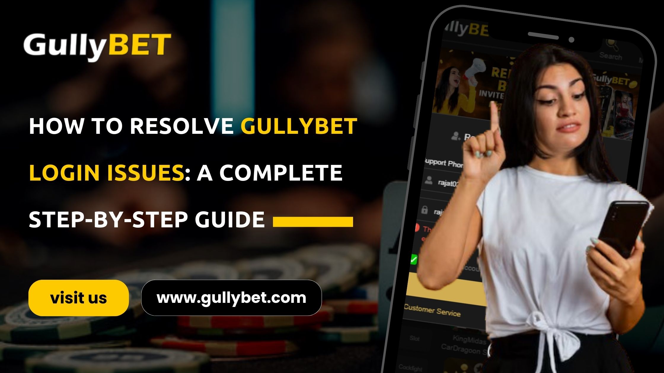 GullyBET Login Issues