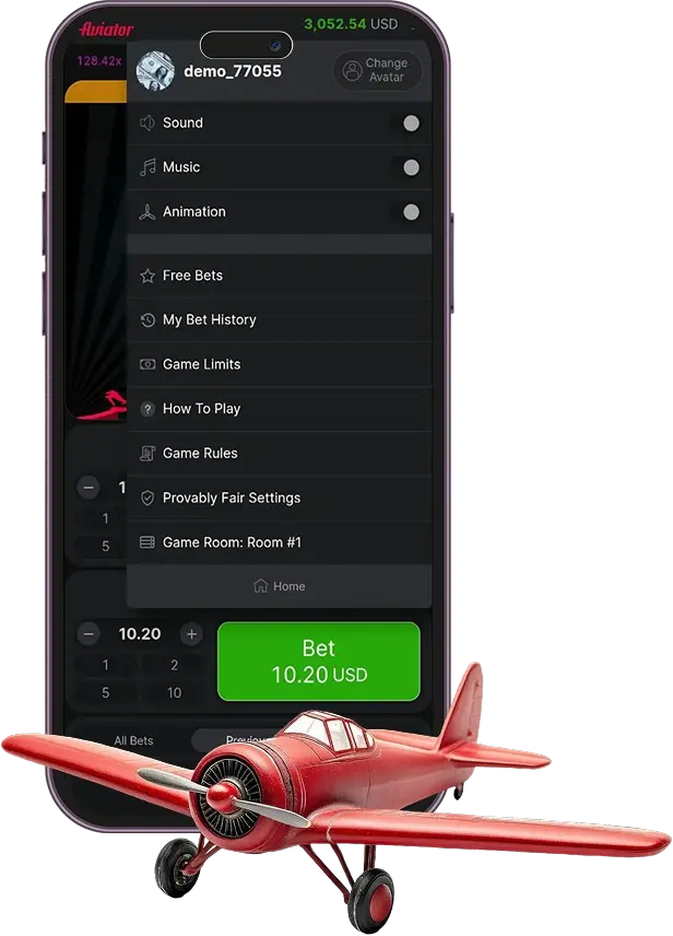 Aviator Game on mobile