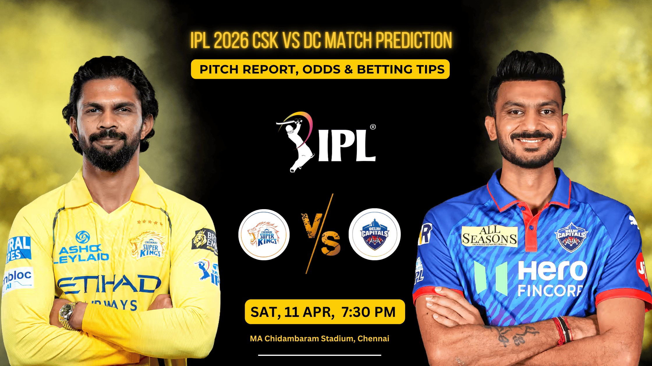 CSK vs DC Match Prediction