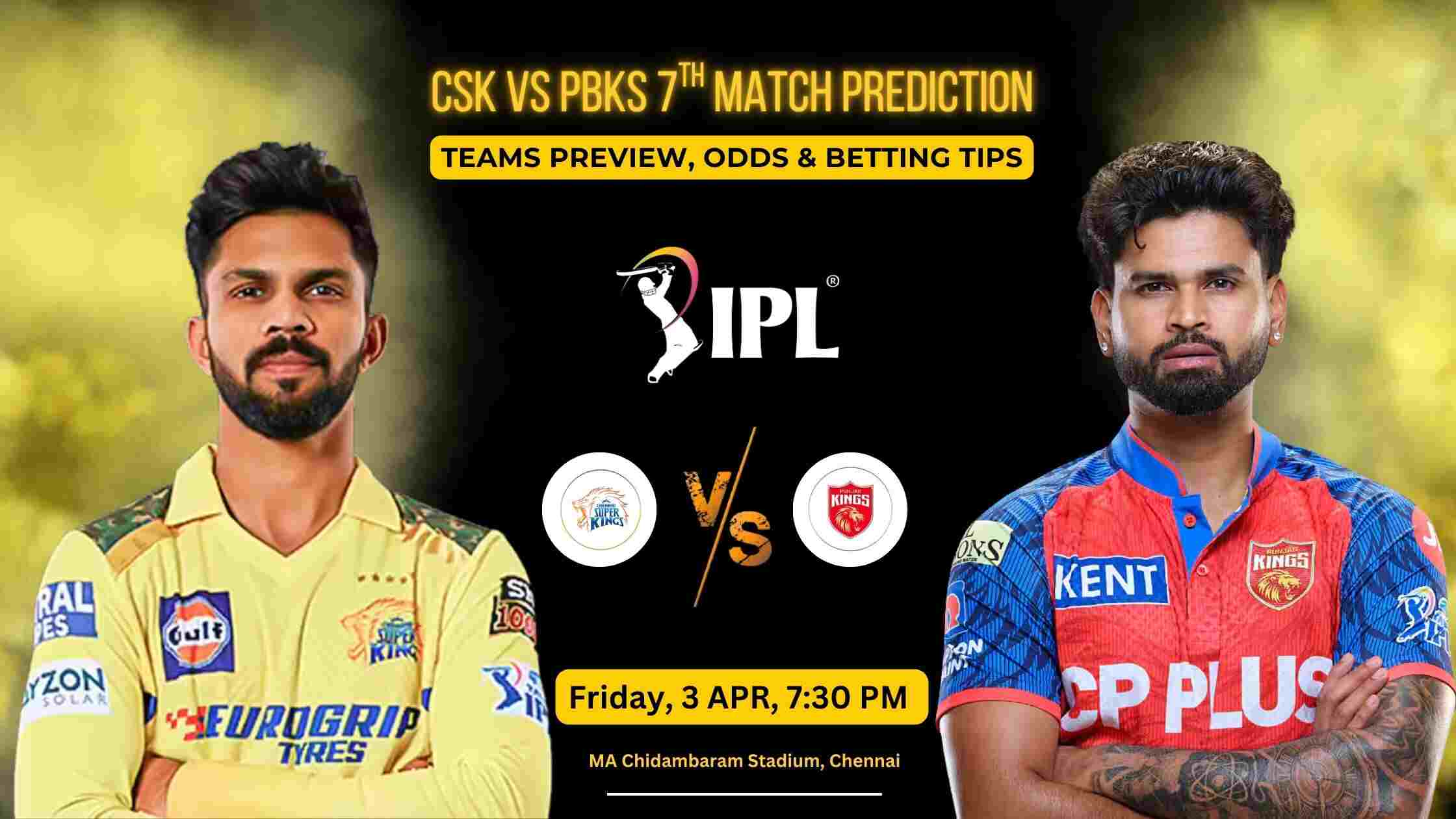 CSK vs PBKS Match Prediction