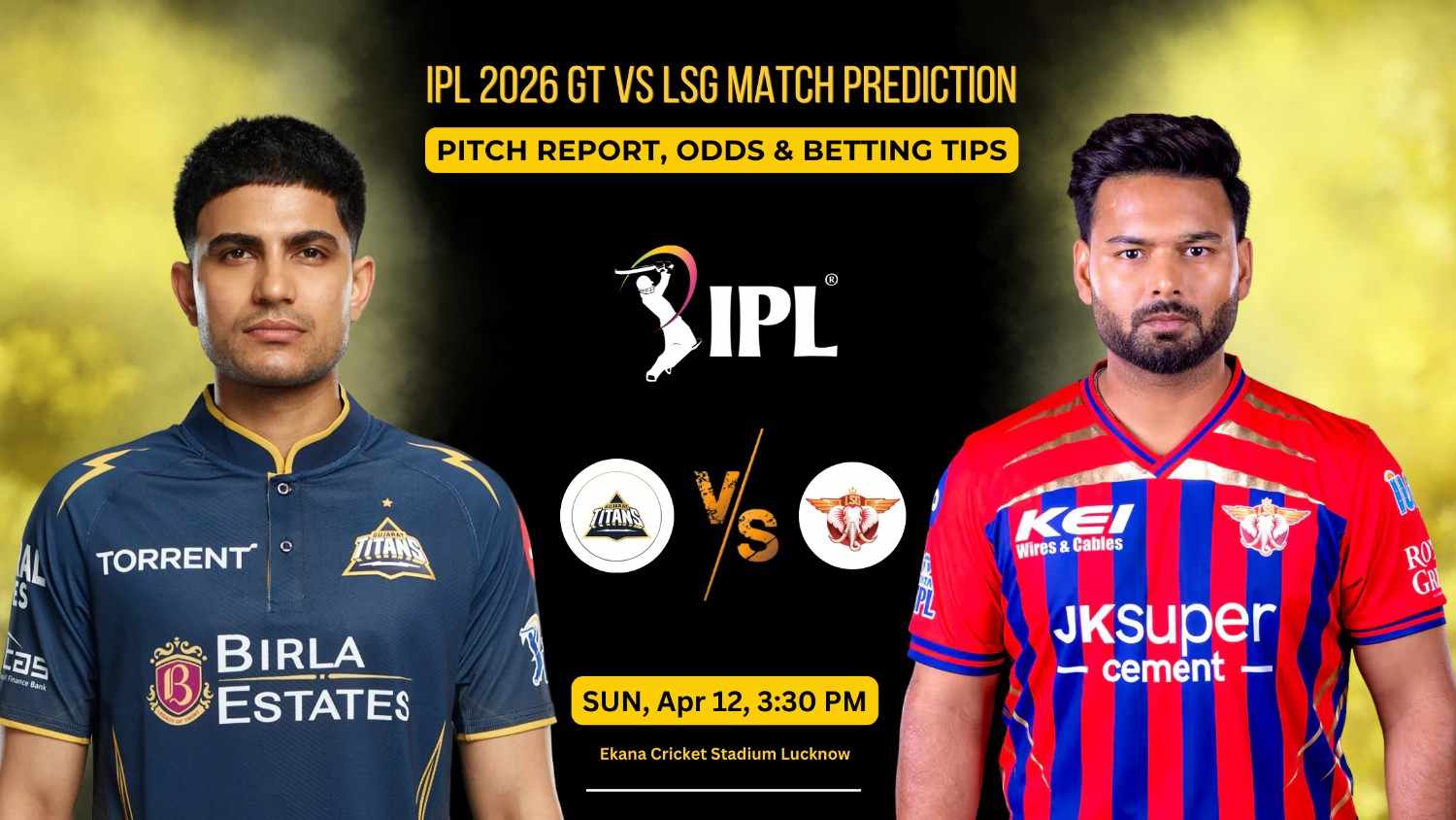 GT vs LSG Match Prediction