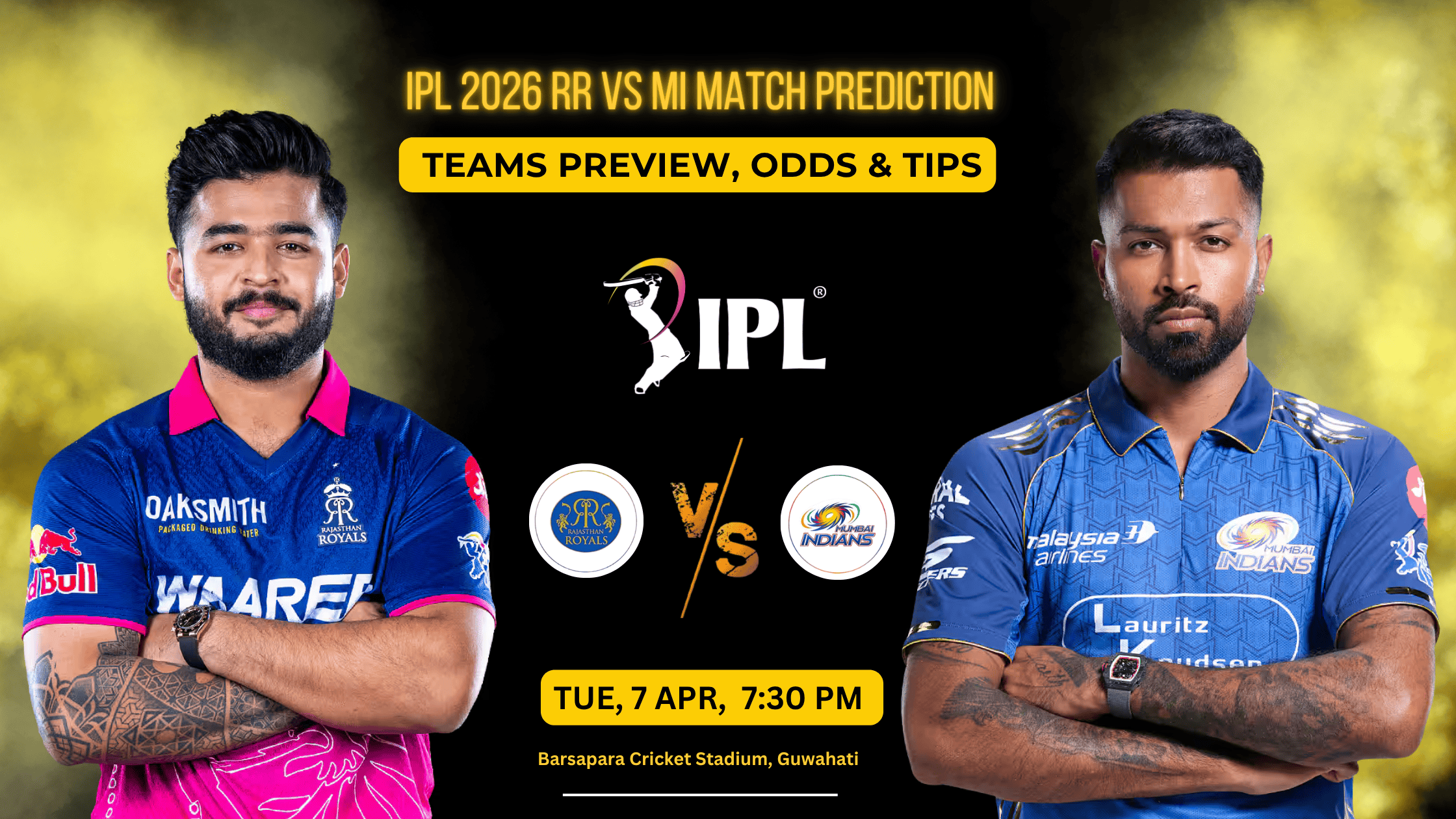 RR vs MI Match Prediction