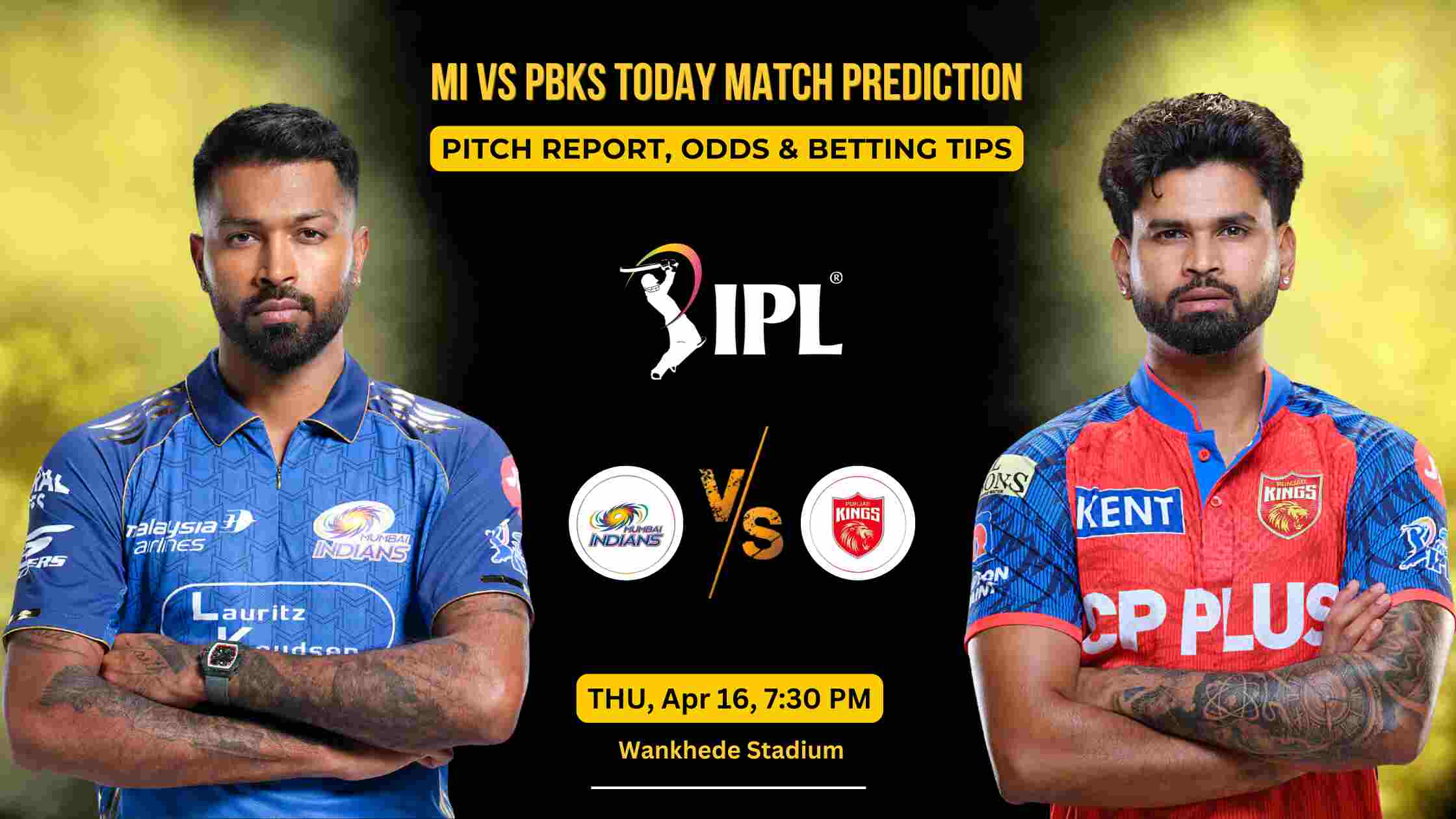 MI vs PBKS Today Match Prediction