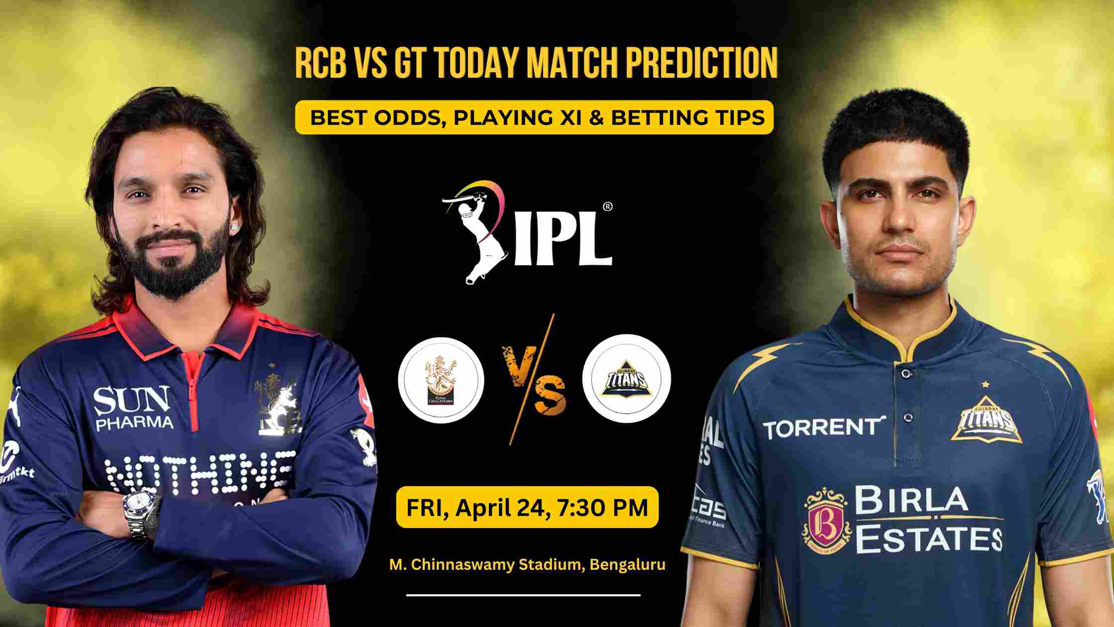 RCB vs GT Today Match Prediction